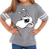 Rabbit Skins Toddler Fine Jersey Football T-Shirt Thumbnail