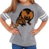 Rabbit Skins Toddler Fine Jersey Football T-Shirt Thumbnail