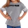 Rabbit Skins Toddler Fine Jersey Football T-Shirt Thumbnail