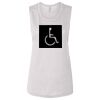 Ladies' Bella Flowy Scoop Muscle Tank Thumbnail