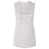 Ladies' Bella Flowy Scoop Muscle Tank Thumbnail