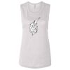 Ladies' Bella Flowy Scoop Muscle Tank Thumbnail